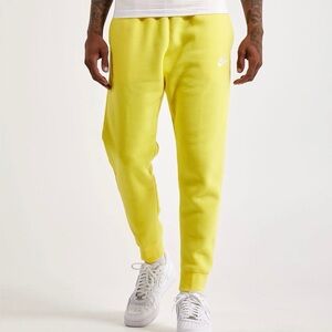 NWT Men’s Nike Sweatpants | Size M | Standard Fit • Tapered Leg • Yellow